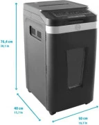 HP Pro Shredder Auto 400MC (2x12) Black (2823)