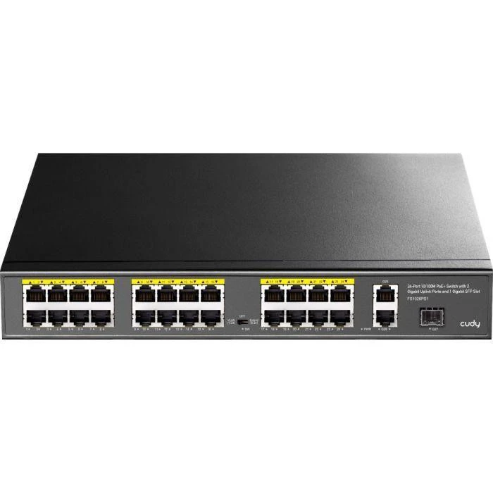 Комутатор Smart Cudy FS1026PS1 (FS1026PS1_EU) Бренд: Cudy; Кількість портів Fast