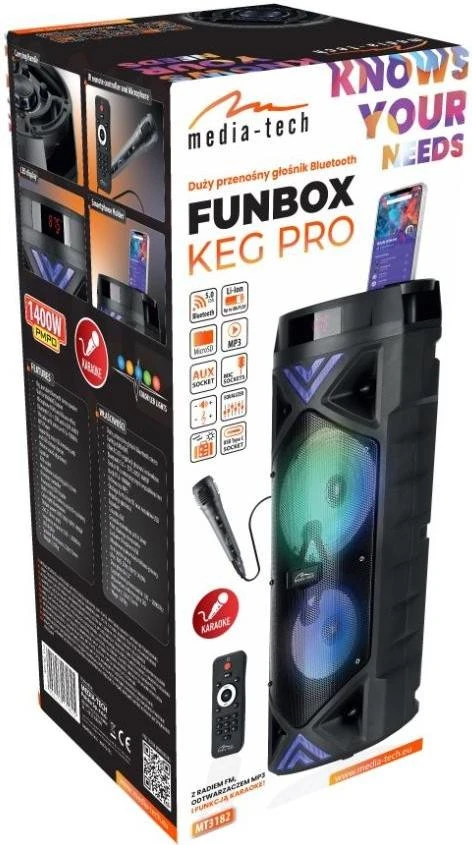 Media-Tech Funbox Keg Pro (MT3182) (UA) Бренд: Media-Tech; Установка: