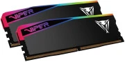 PATRIOT 32 GB (2x16GB) DDR5 6000 MHz Viper Elite 5 Ultra RGB Matte Black (VEUR532G6028K) (UA)