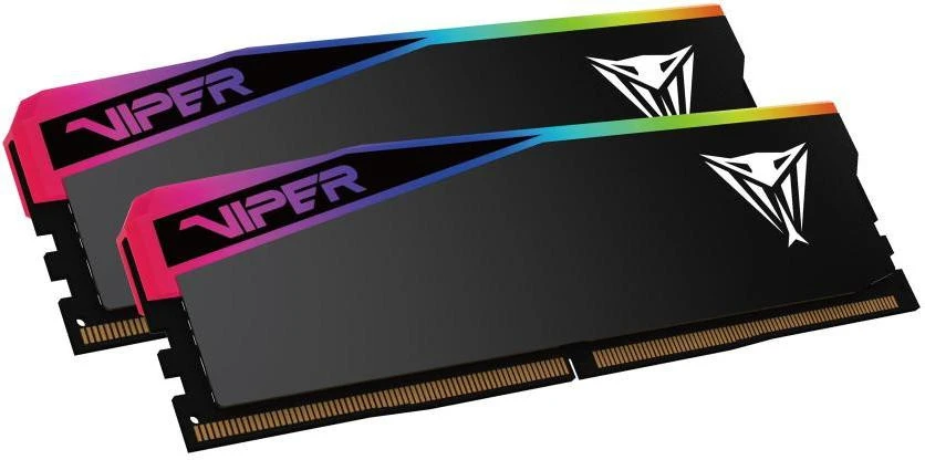 PATRIOT 32 GB (2x16GB) DDR5 6000 MHz Viper Elite 5 Ultra RGB Matte Black (VEUR532G6028K) (UA) Бренд: PATRIOT; Призначення: Пам'ять