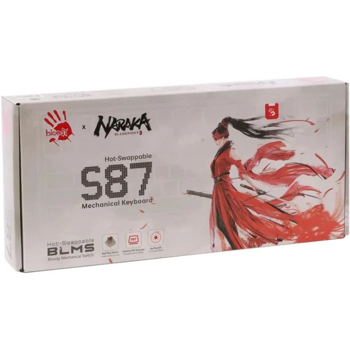 A4Tech Bloody S87 USB Naraka (4711421001809) (UA) ; Назначение: для ПК;