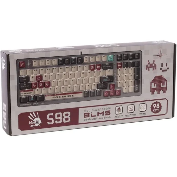 A4Tech Bloody S98 USB Pixels Red (4711421001120) (UA) ; Призначення: для ПК;