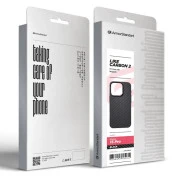 Чохол для мобільного телефона Armorstandart LikeCarbon2 MagCase для Apple iPhone 15 Pro Black (ARM83806) (UA)