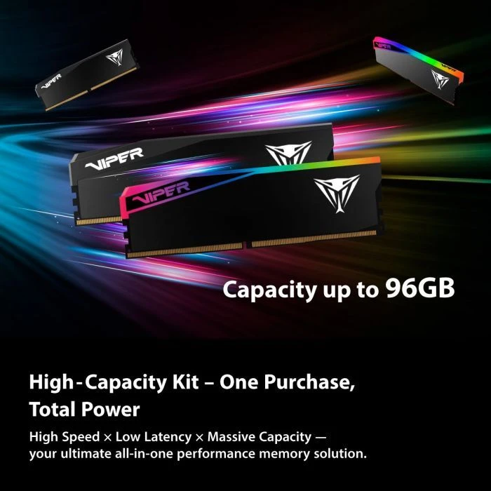 DDR5 32GB (2x16GB) 6400 MHz Viper Elite 5 Ultra Patriot (VEU532G6432K) (UA)
