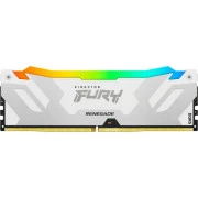 DDR5 48GB (2x24GB) 8000 MHz Renegade RGB White/Silver Kingston Fury (ex.HyperX) (KF580C38RWAK2-48) (UA)