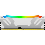 DDR5 48GB (2x24GB) 8000 MHz Renegade RGB White/Silver Kingston Fury (ex.HyperX) (KF580C38RWAK2-48) (UA)