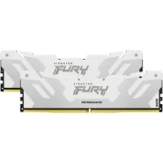 DDR5 48GB (2x24GB) 8000 MHz Renegade White/Silver Kingston Fury (ex.HyperX) (KF580C38RWK2-48) (UA)
