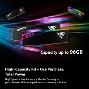 DDR5 64GB (2x32GB) 6400 MHz Viper Elite 5 Ultra RGB Patriot (VEUR564G6432K) (UA)