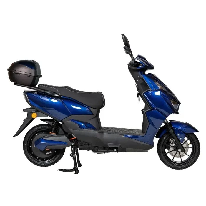 Электроскутер Atlas Tiger Box 2000W Plus Blue (3122) (UA) ; Диаметр колес: 17; Максимальная