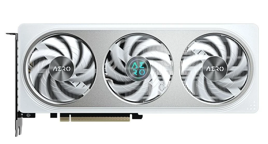GeForce RTX 5060 8GB GDDR7 Aero OC Gigabyte (GV-N5060AERO OC-8GD) (UA) Графічний чіп: NVIDIA GeForce RTX 5060;
