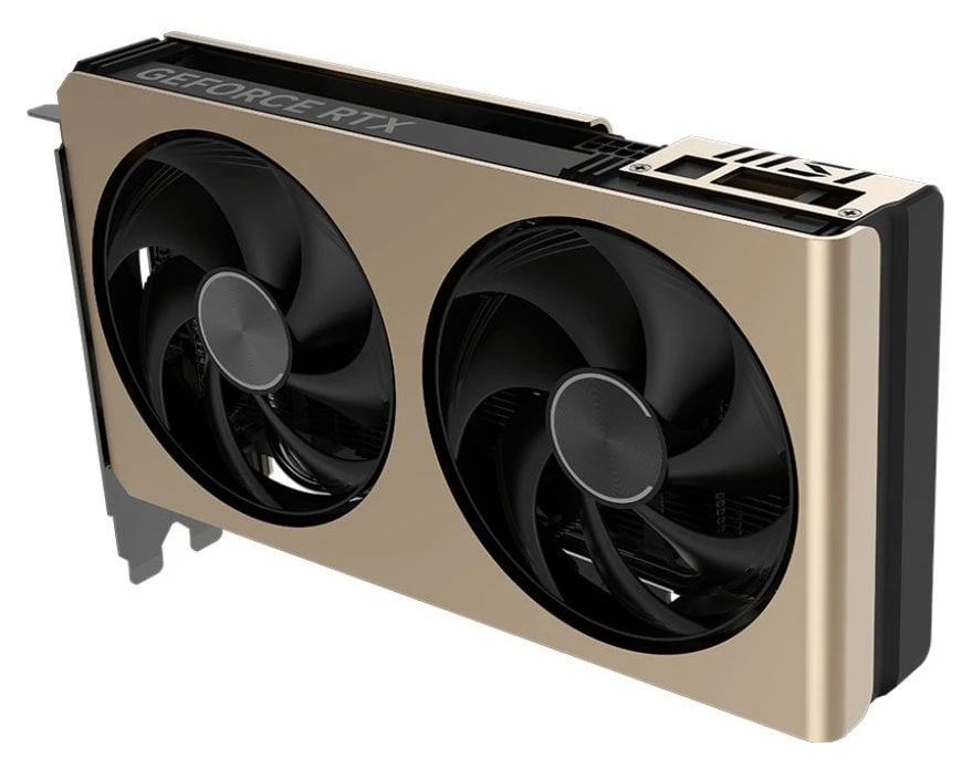 GeForce RTX 5060 8GB GDDR7 Inspire 2X OC MSI (GeForce RTX 5060 8G INSPIRE 2X OC) (UA) Графічний чіп: NVIDIA GeForce RTX 5060;