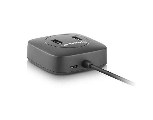USB-хаб REAL-EL CQ-407 4 порти (EL123110011) Тип: USB-хаб; Форм-фактор: