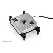 Водоблок Alphacool Core 1 Aurora Silver - AM4 / AM5 Intel LGA 1700 / LGA 1851 (13447) (UA)