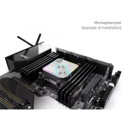 Водоблок Alphacool Core 1 Aurora Silver - AM4 / AM5 Intel LGA 1700 / LGA 1851 (13447) (UA)