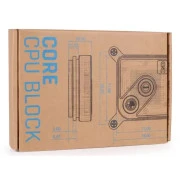 Водоблок Alphacool Core 1 Aurora Silver - AM4 / AM5 Intel LGA 1700 / LGA 1851 (13447) (UA)