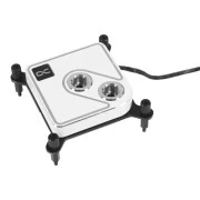 Водоблок Alphacool Core 1 Aurora White - AM4 / AM5 Intel LGA 1700 / LGA 1851 (13834) (UA)