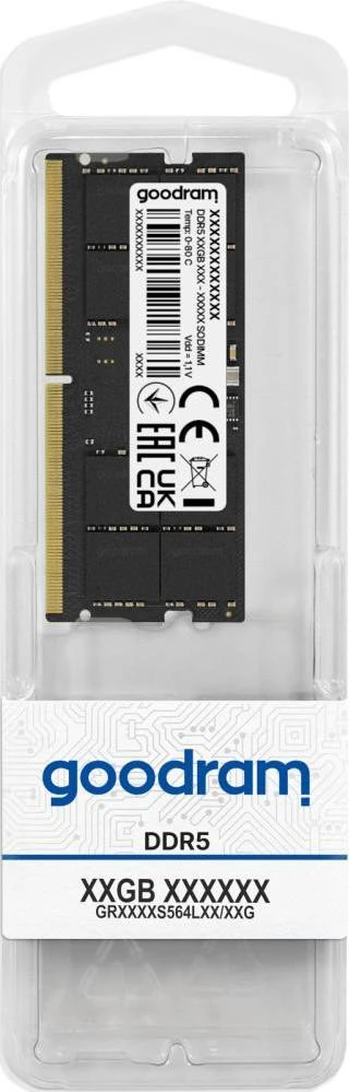 GOODRAM 16 GB SO-DIMM DDR5 5600 MHz (GR5600S564L46S/16G) (UA)