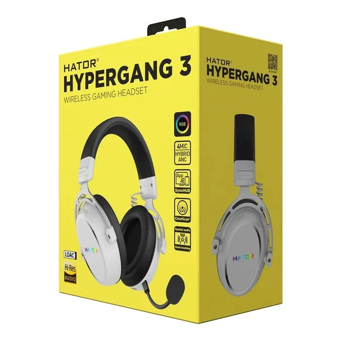 Hator Hypergang 3 Wireless White (ESH56) (UA)