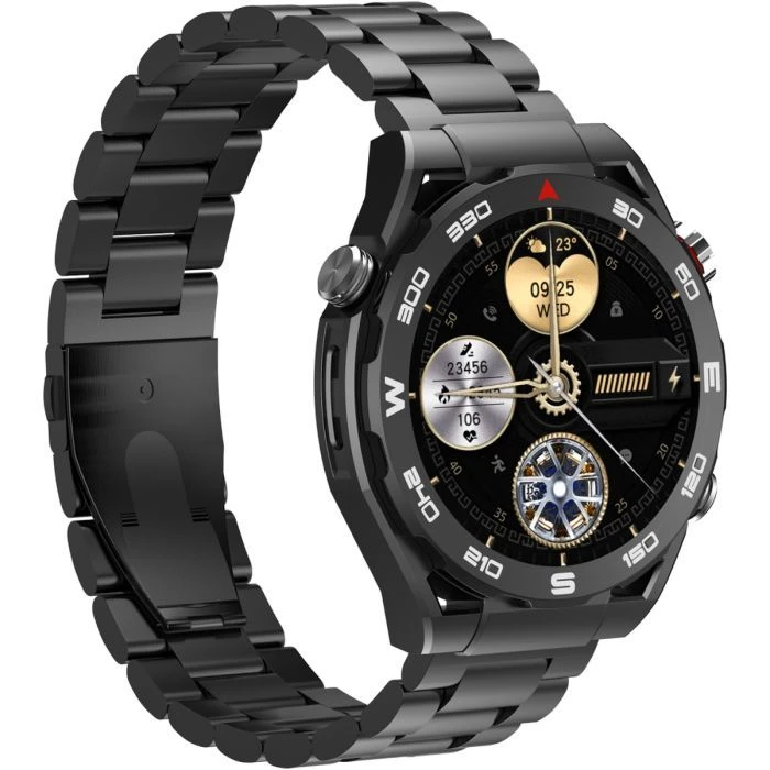 Смарт-часы Havit HV-M9030 Ultra IP68 Bluetooth Call Black (HV-M9030 Ultra Black) (UA) ; Форма часов: круглые;