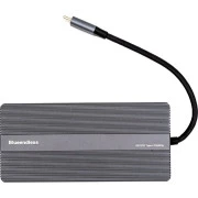 USB-хаб Blueendless USB Type-C 12-в-1 Grey (CA913886)