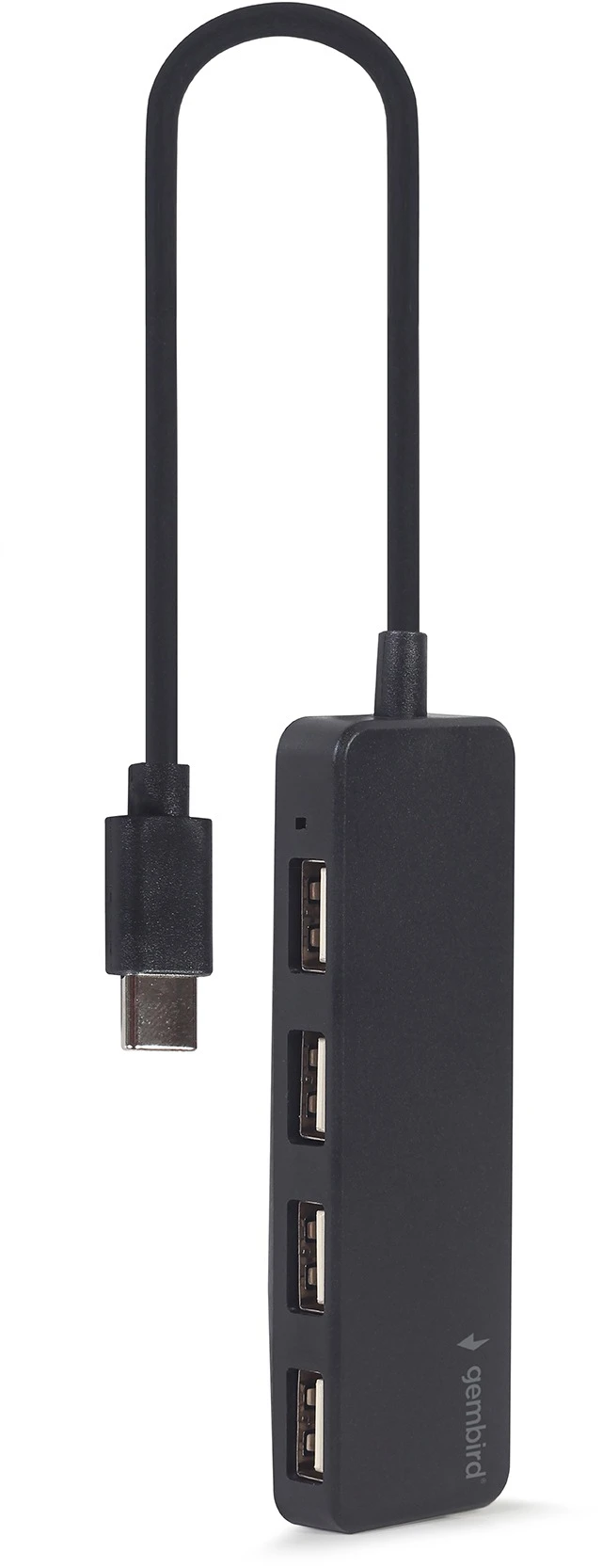USB-хаб Gembird USB Type-C 4-в-1 (UHB-CM-U2P4-01) Тип: USB-хаб; Форм-фактор: