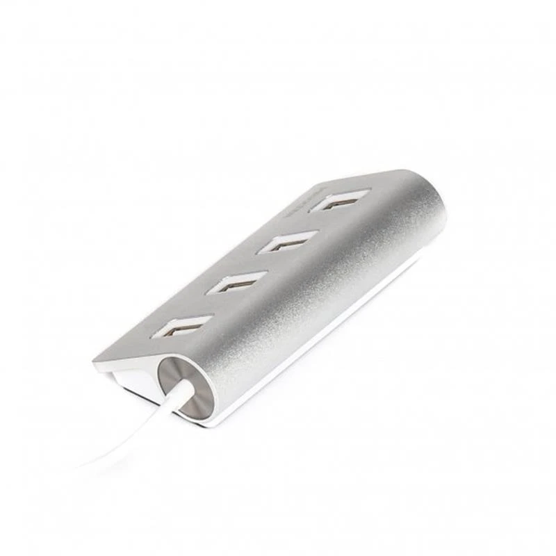 USB-хаб Maxxter 4 порти Silver (HU2A-4P-01) Тип: USB-хаб; Форм-фактор: