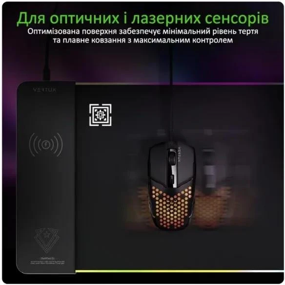 Vertux RaftPad-Qi Black (raftpad-qi.black) (UA)