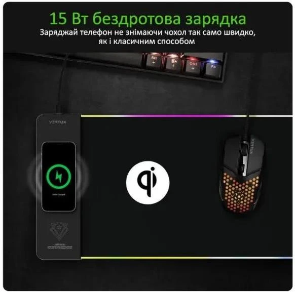 Vertux RaftPad-Qi Black (raftpad-qi.black) (UA)