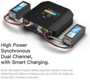 Зарядний пристрій ISDT K4 AC 400W DC 600Wx2 (HP0015.K4) (UA)