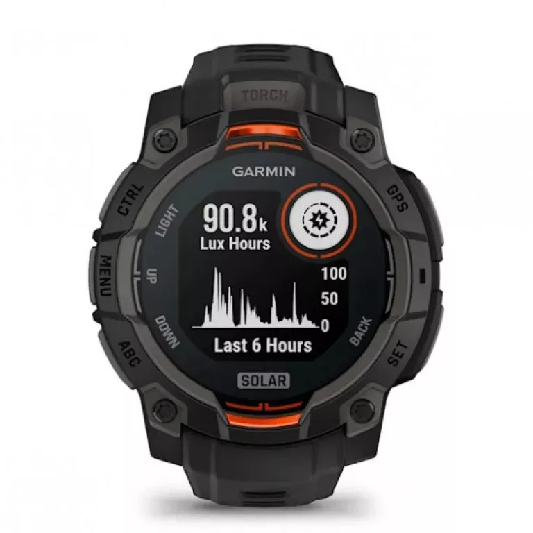 Garmin Instinct 3 45mm Solar Black with Black Band (010-02934-00/40)