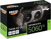 INNO3D GeForce RTX 5060 Ti 16GB TWIN X2 OC (N506T2-16D7X-191073N) (UA)