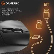 GamePro Genesis Ranker Black (GM012B) (UA)