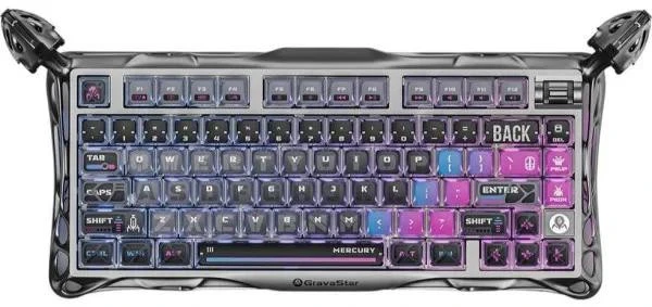 Gravastar Mercury K1 Pro TKL Cyberpunk (GSK1PRO_CBLK) (UA)