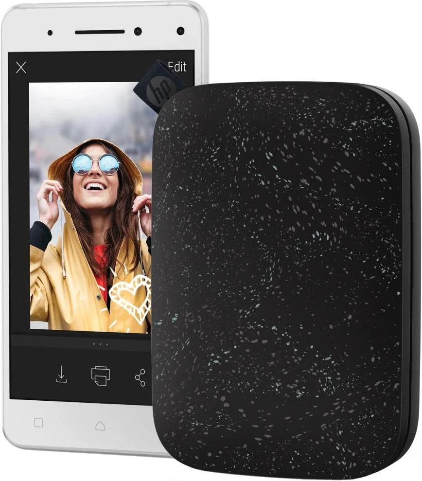 Принтер HP Sprocket 2x3 Black Noir (HPISPB) (UA) Бренд: HP; Клас пристрою: