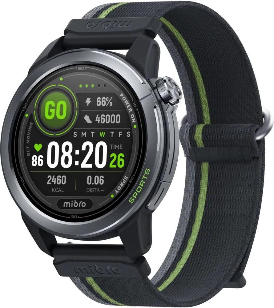 Смарт-годинники Mibro GS Active2 (XPAW024) Темно-сірий (1159239) (UA)
