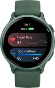 Смарт-годинник Garmin Vivoactive 6 Metallic Jasper Green з ремінцем Jasper Green (010-02985-02/42)