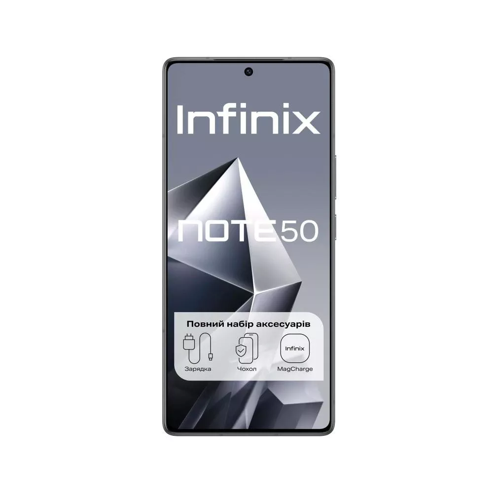 Infinix Note 50 8/256GB Shadow Black (4894947066412) (UA)