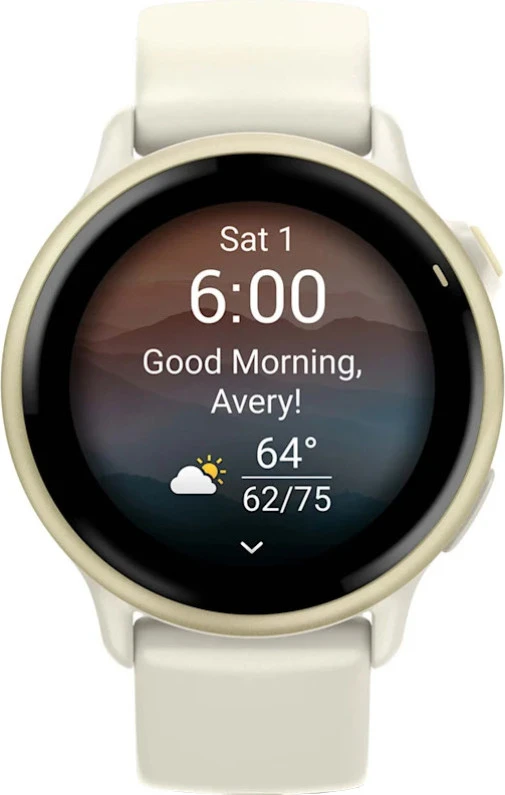 Смарт-часы Garmin Vivoactive 6 Lunar Gold with Bone Band (010-02985-01)