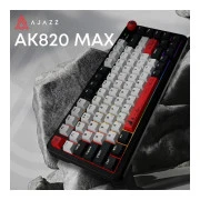 Ajazz AK820 MAX Avocado Switch Black RGB USB/Wireless/Bluetooth UA Black (AK820MAX-AS-BG) (UA)