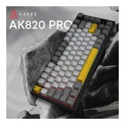 Ajazz AK820 Pro Flying Fish Switch Purple RGB USB/Wireless/Bluetooth UA Purple (AK820PRO-FF-PWB) (UA)