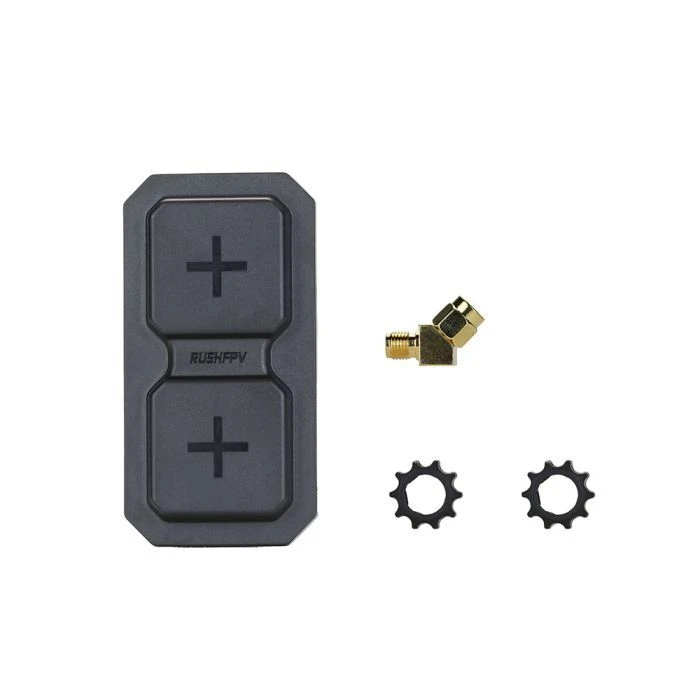 Антена для дрона RushFPV RANGE 5.8G Plus 2X Patch Antenna RHCP (DC18) (UA) ; Поляризація: RHCP; Посилення: 11