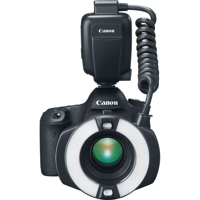 Canon Macro Ring Lite MR-14 EX II (9389B003) (UA) ; Живлення: AA; Вага: 455 г;