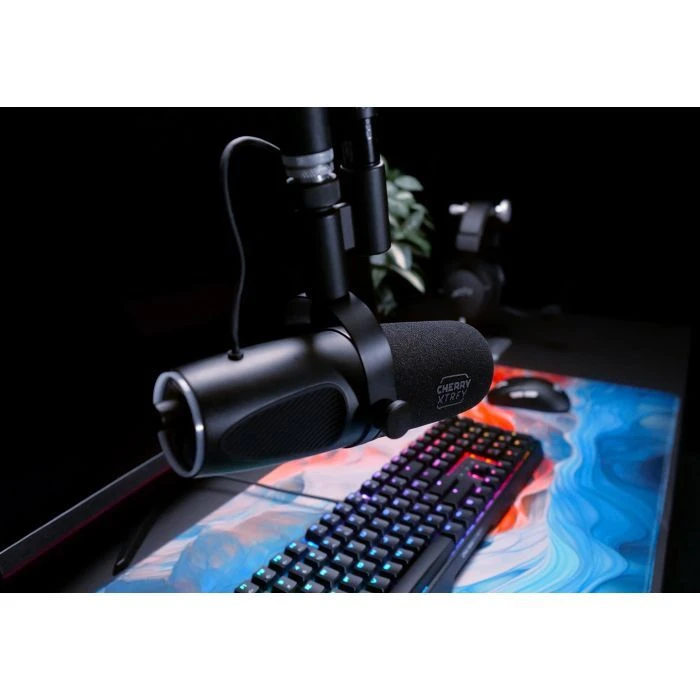 Cherry Xtrfy NGALE X Cardioid USB-A RGB Black (CX-NGALE-X-RGB-BLACK) (UA) ; Напрямок: кардіоїд;