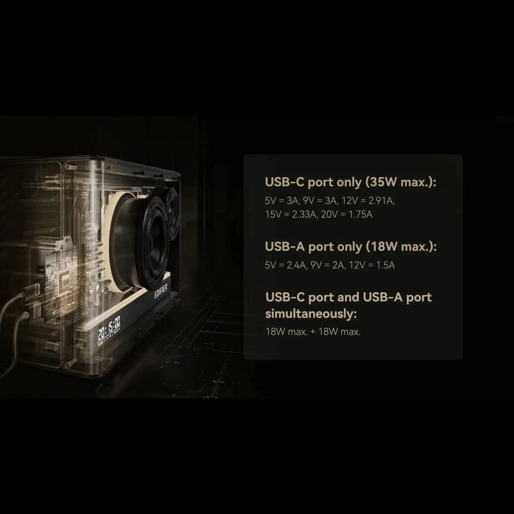 Edifier QD35 Black (UA) Бренд: Edifier; Установка: Полочная;