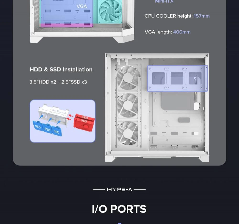 GameMax HYPE-A White (UA)