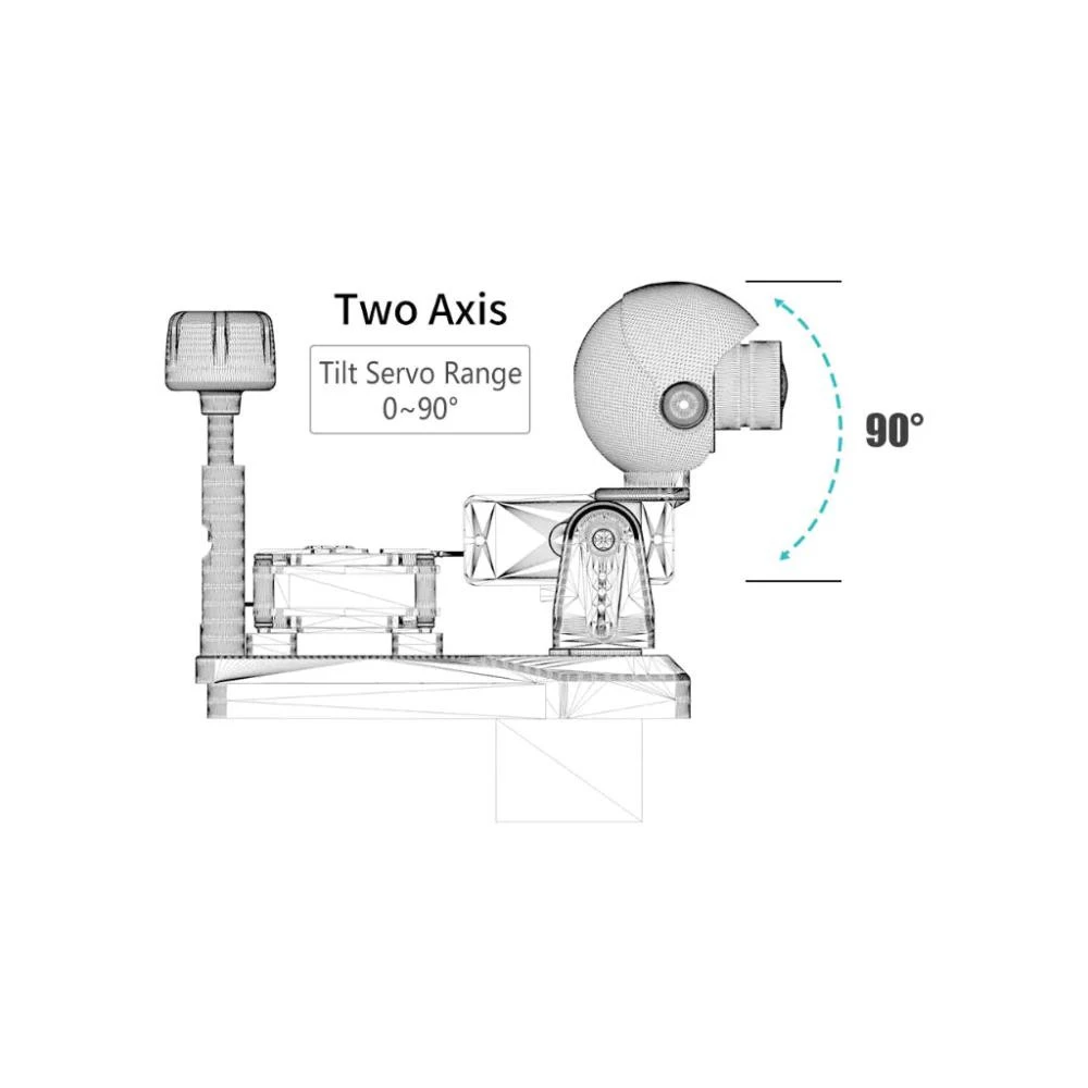 Підвіс ATOMRC 3D надрукований Gimbal-Два осі (Gimbaltwo) (UA) Бренд: ATOMRC; Матеріал корпусу: