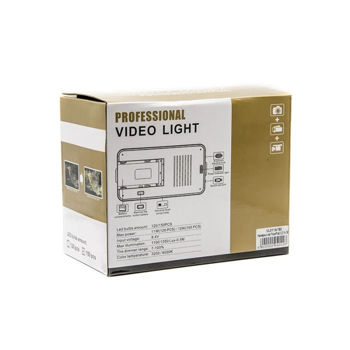 PowerPlant cam light VL011A-150 (VL011A150) (UA) ; Вага: 103 г;