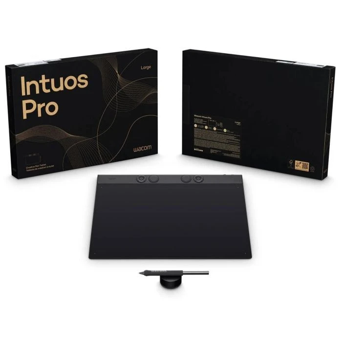Wacom Intuos Pro L (PTK870K0B) (UA) ; Роздільна здатність: 5080 lpi;