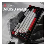 Ajazz AK820 MAX Avocado Switch Black RGB USB/Wireless/Bluetooth UA Black (AK820MAX-AS-BG) (UA)